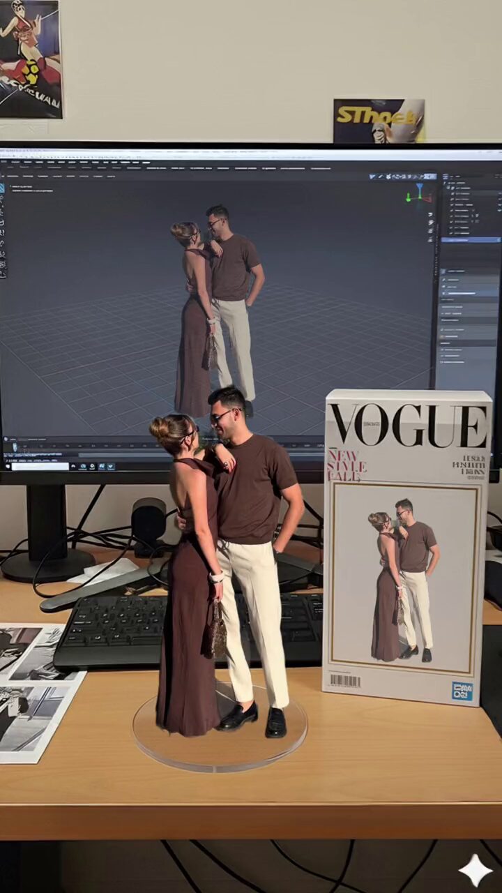 Ai Figure Trend CapCut Template